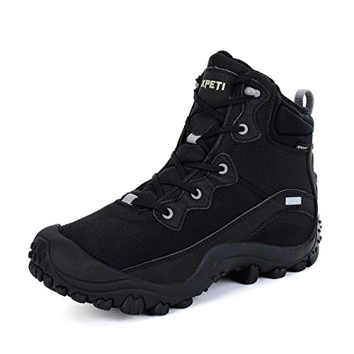 XPETI Men's Waterproof Mid Hiking Trail Outdoor Boot