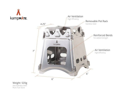 Wood Burning Camping Stove d