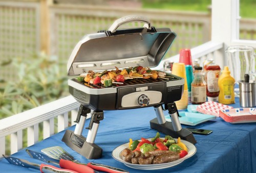 Cuisinart CGG-180TS Petit Gourmet Portable Tabletop Gas Grill