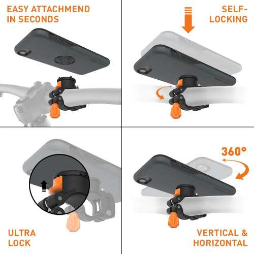 MORPHEUS LABS M4s iPhone 7 Bike Mount 2