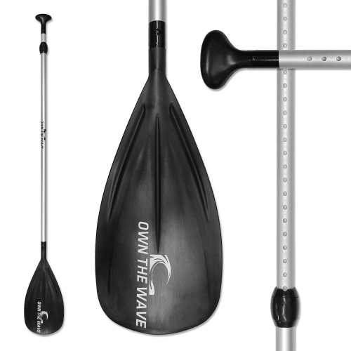 Own the Wave Adjustable Alloy SUP Paddle