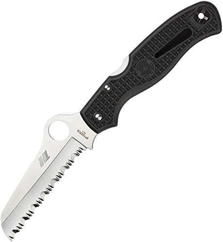Spyderco Atlantic Salt Rust Free Serrated Edge Knife