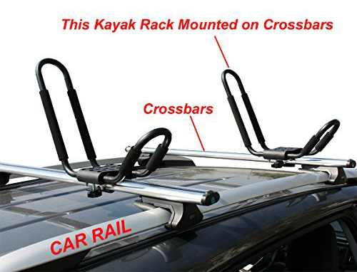TMS J-Bar Rack HD Kayak Carrier 2