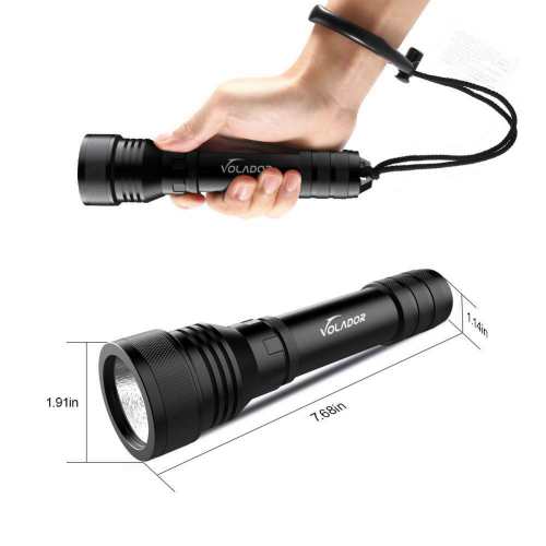 VOLADOR Scuba Diving Flashlight