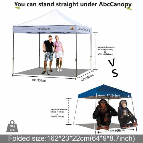 ABCCANOPY Pop up Canopy Tent