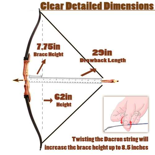 KESHES Takedown Recurve Bow