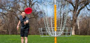 Sports Disc Golf Basket
